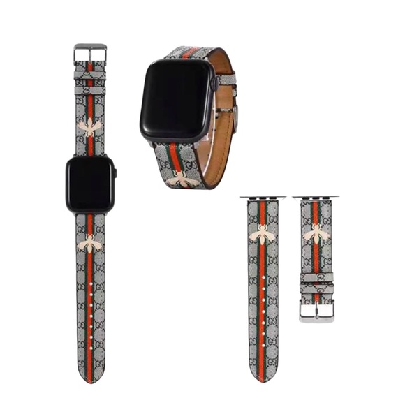 Luxury Apple Watch Band 42/44/45  mm Series SE 10 9 7 6 5 4 3 Strap - Picture 2 of 3